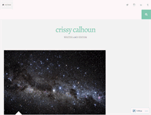 Tablet Screenshot of crissycalhoun.com